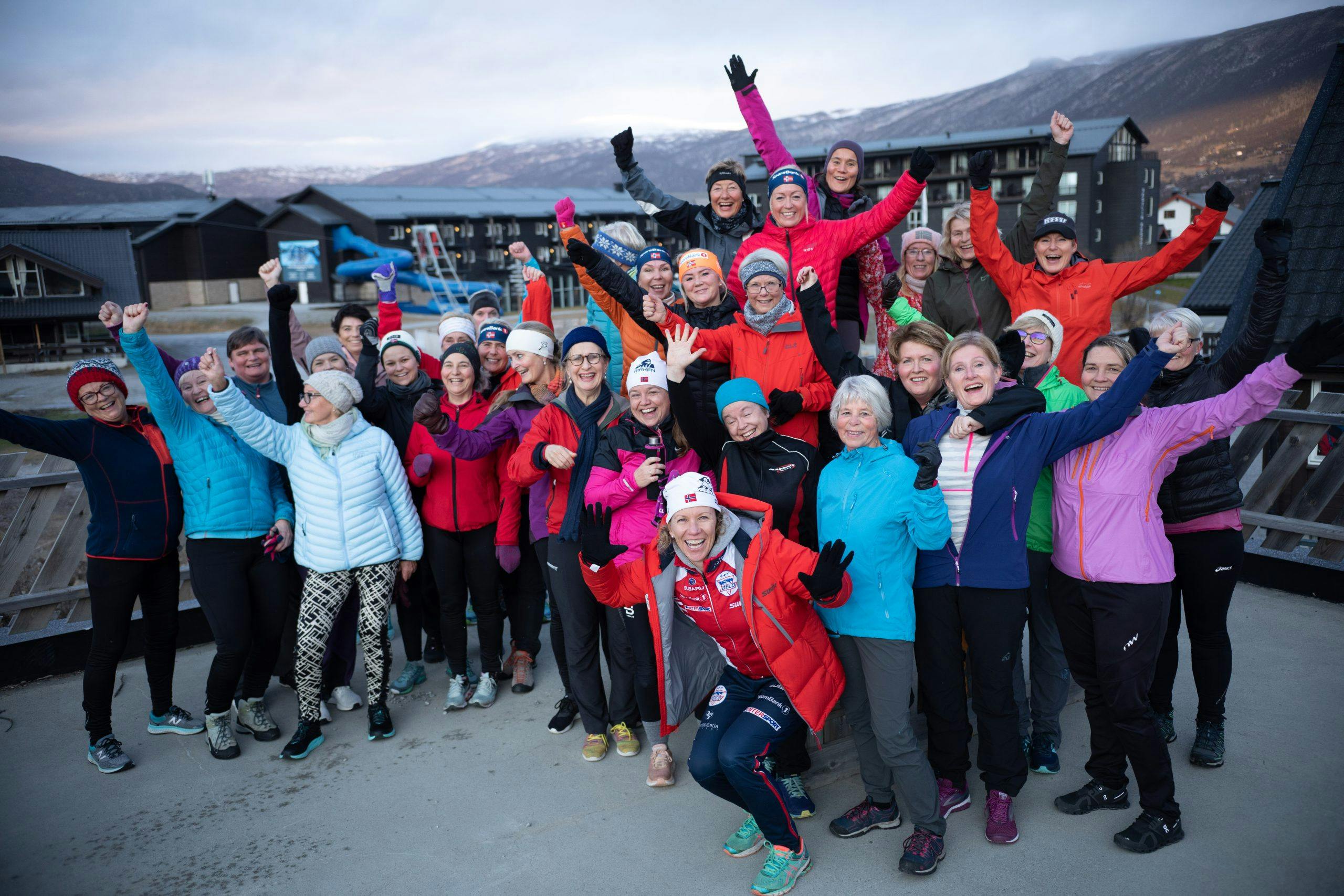 pall1052 SPREKE: Det var bare godt humør og blide fjes å se blant Tara-leserne da Andrine Flemmen nylig inviterte til bootcamp på Tara-weekend på Vestlia resort på Geilo.
